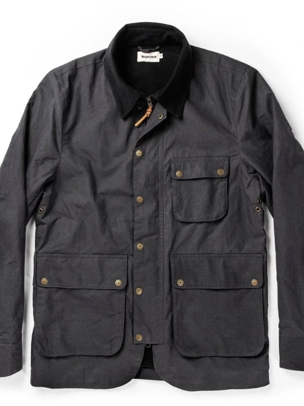 Taylor Stitch Rover Jacket in Ripstop Canvas Slate Dry Wax - Men's size 42